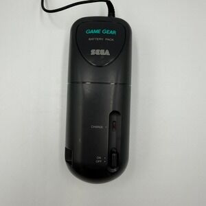 Sega Game Gear Rechargeable Battery Pack Model 2105 Vintage Black Made in Japan